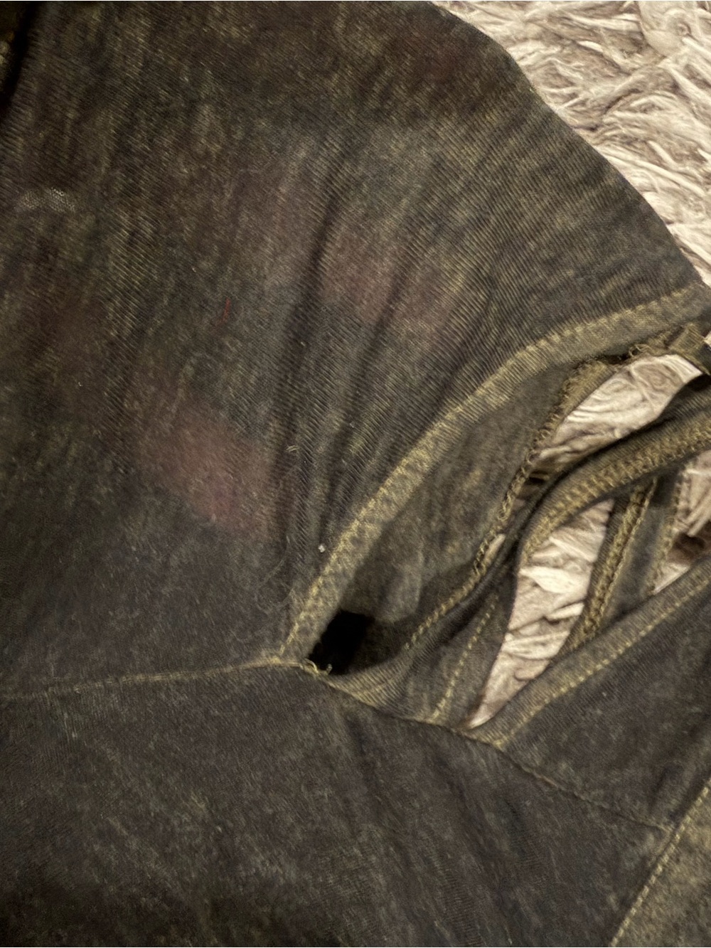 Rock & Republic Black Short Sleeve Cutout Shoulder Tee - Picture 5 of 7